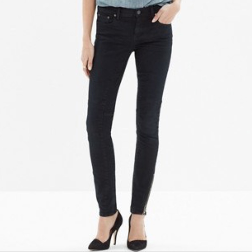 Madewell skinny skinny jeans in size 27 dark wash